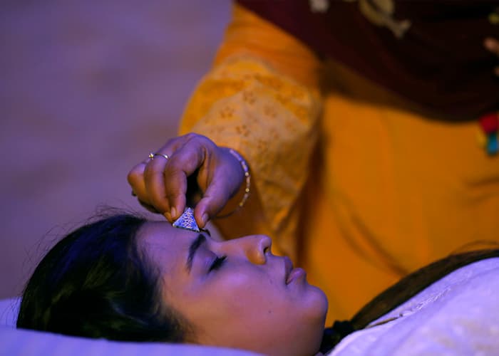 A therapy session at Nimba