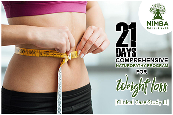Naturopathy Program for Weight loss Case Study