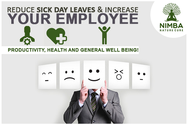 Reduce sick leaves and increase your employees’ productivity, health, and well being!